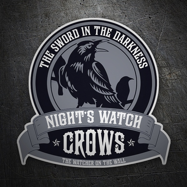 Autocollants: Nights Watch Crows