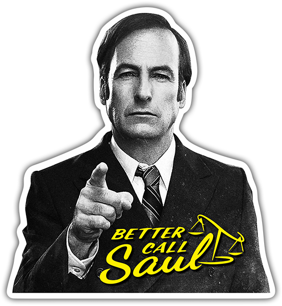 Autocollants: Breaking Bad Better call Saul 0