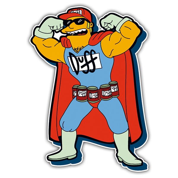 Autocollants: Duffman