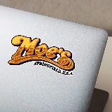 Autocollants: Bar Moe's Springfield 3