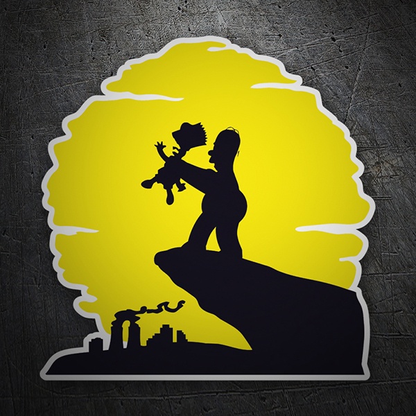 Autocollants: Roi Bart