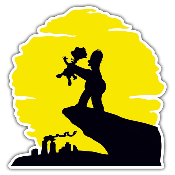 Autocollants: Roi Bart