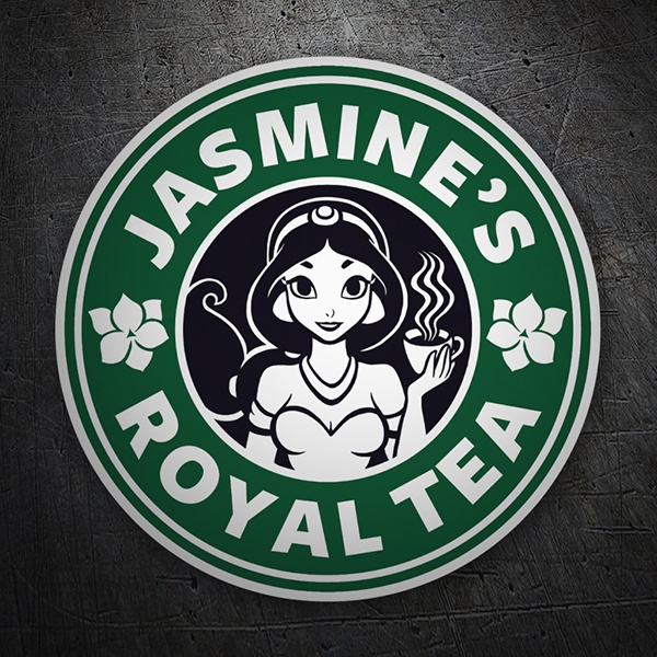 Autocollants: Jasmine Royal tea