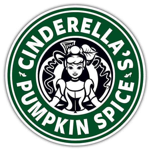 Autocollants: Cinderella Pumpkin Spice 0