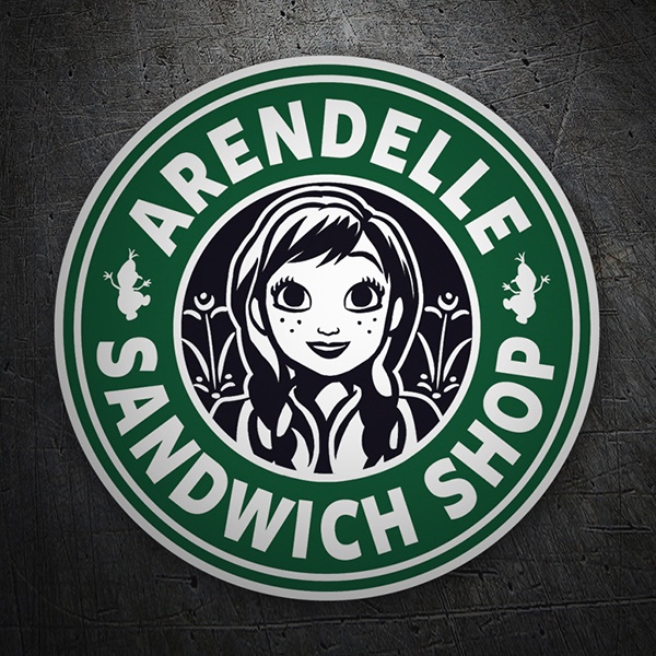 Autocollants: Arendelle Sandwich Shop 1