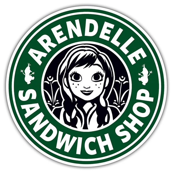 Autocollants: Arendelle Sandwich Shop