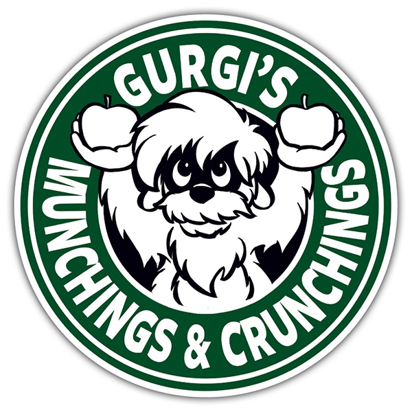 Autocollants: Gurgi Munchings and Crunchings