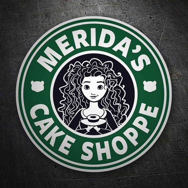 Autocollants: Merida Cake Shoppe