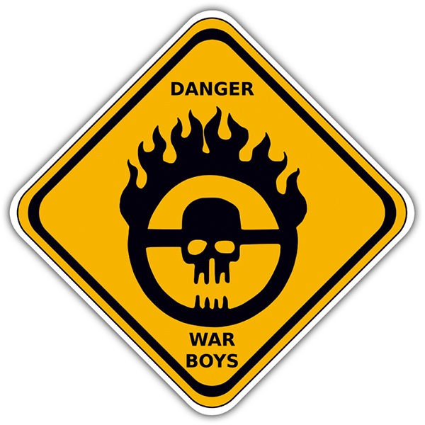 Autocollants: Danger War Boys
