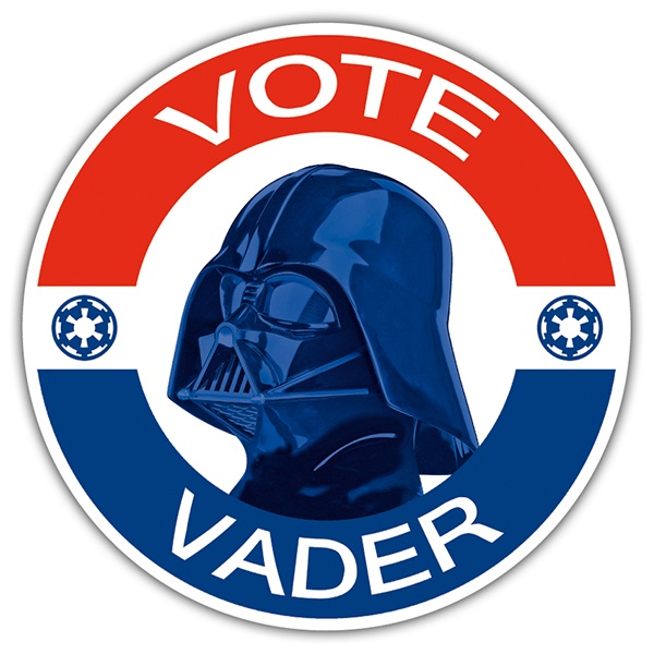 Autocollants: Vote Vader
