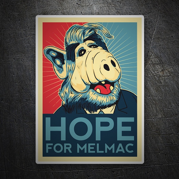 Autocollants: ALF, espoir pour Melmac