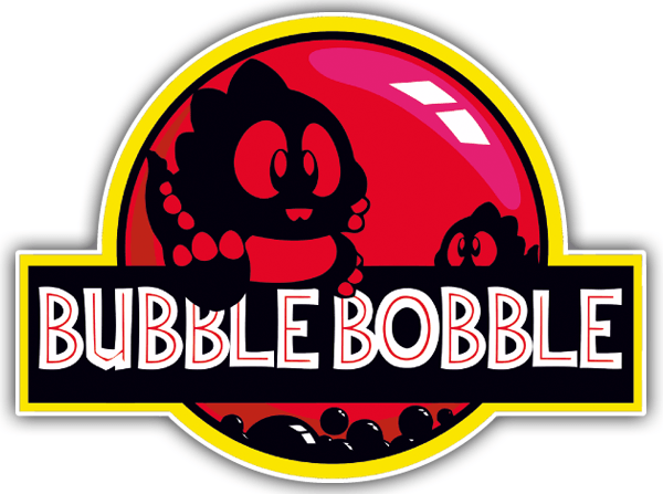 Autocollants: Bubble bobble