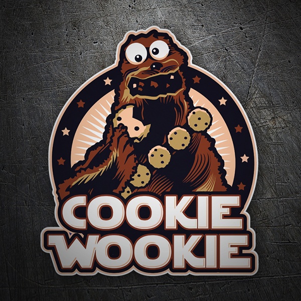 Autocollants: Cookie Wookie 1