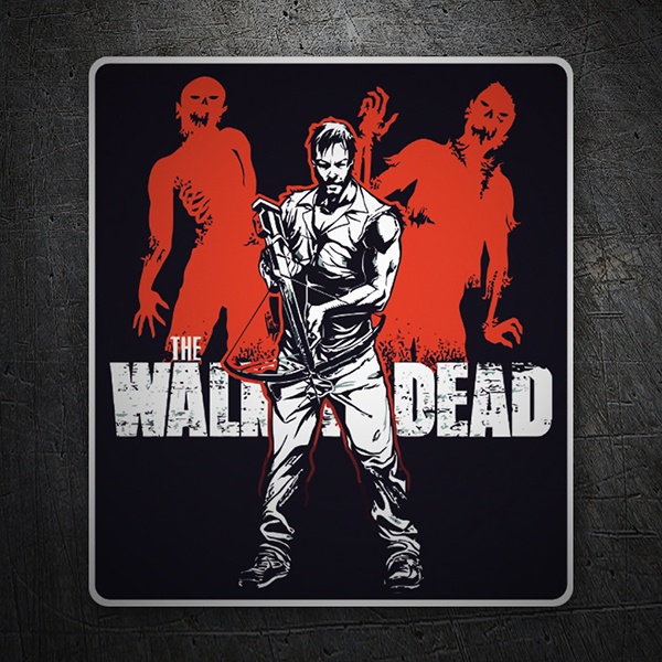 Autocollants: Daryl Walking Dead