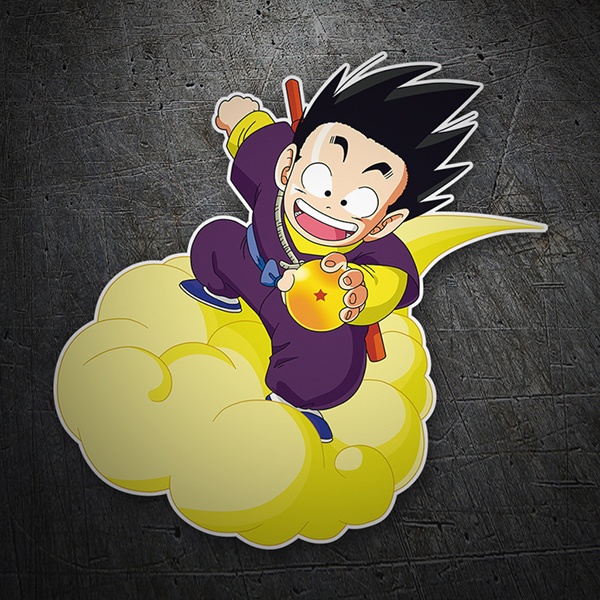 Stickers pour enfants: Nuage de Goku