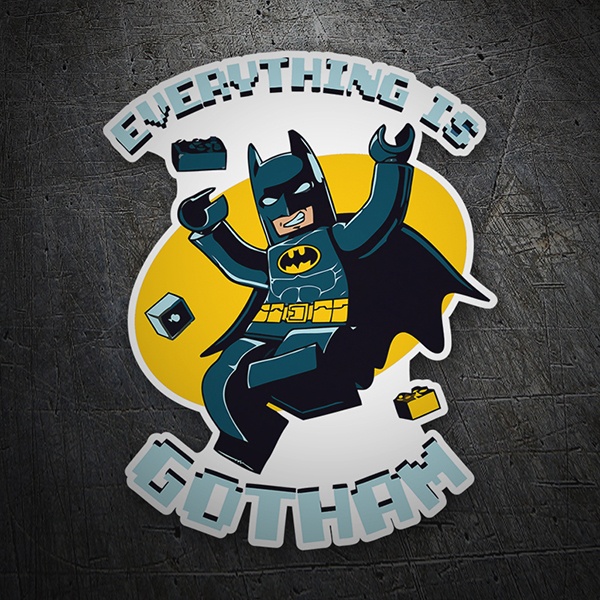 Autocollants: Batman Lego