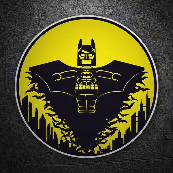 Autocollants: Lego Batman dans Gotham