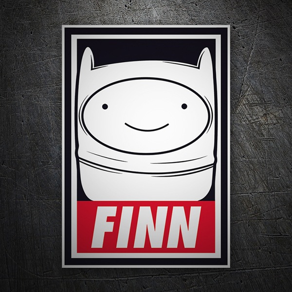 Autocollants: Finn Obey