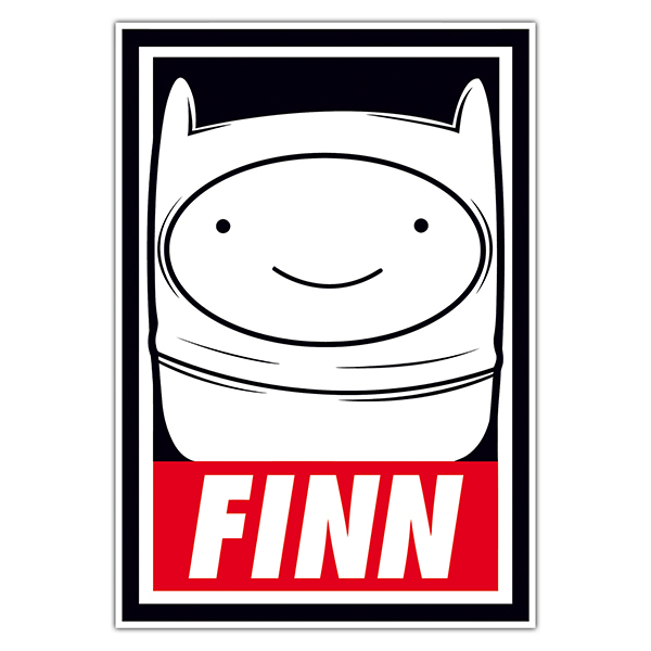 Autocollants: Finn Obey