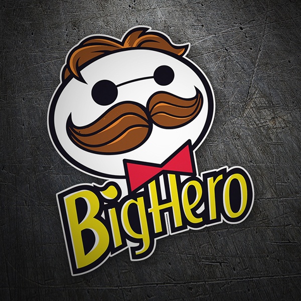 Autocollants: Big Hero Pringles 1