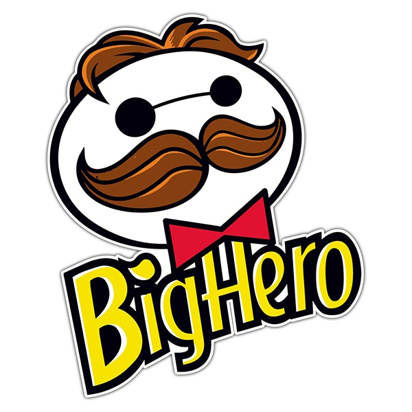 Autocollants: Big Hero Pringles