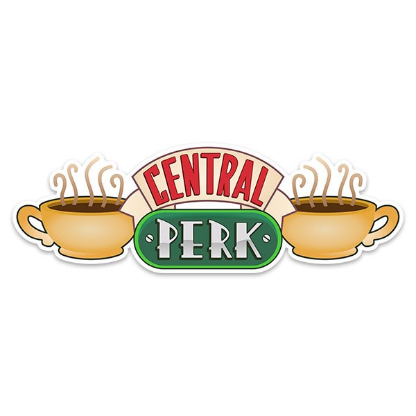 Autocollants: Central Perk - Friends