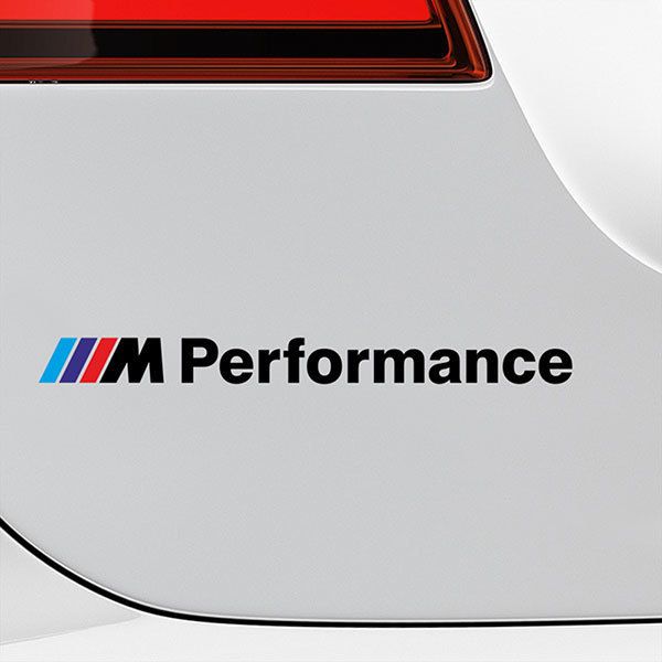 Autocollants: BMW Performance Noir