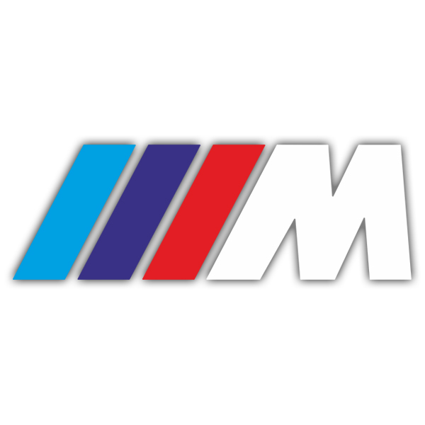 Autocollants: BMW M-series Blanc
