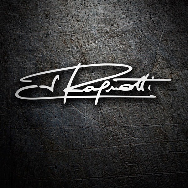 Autocollants: Jean Ragnotti Signature