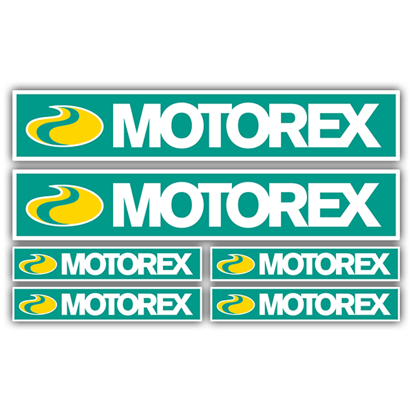 Autocollants: Set Motorex