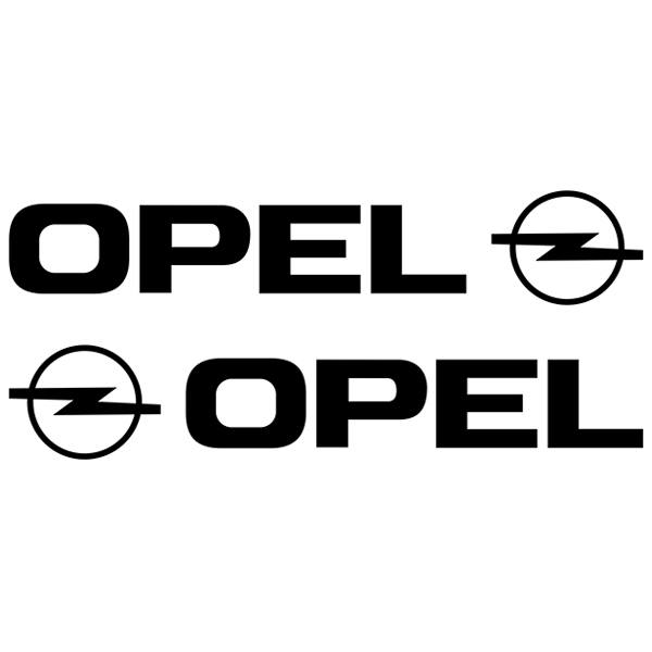 Autocollants: Opel Logo