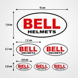 Autocollants: Kit Bell Helmets 3