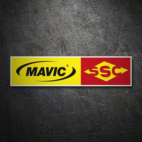 Autocollants: Logotipo Mavic SSC con Flechas