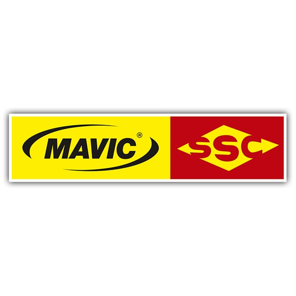 Autocollants: Logotipo Mavic SSC con Flechas