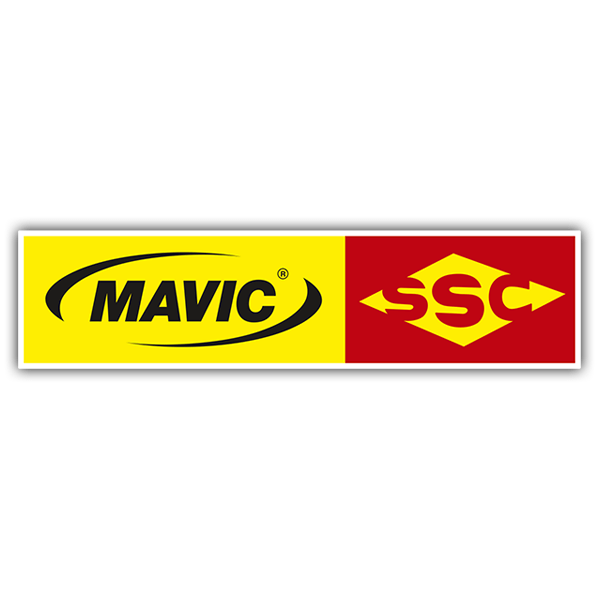 Autocollants: Logotipo Mavic SSC con Flechas