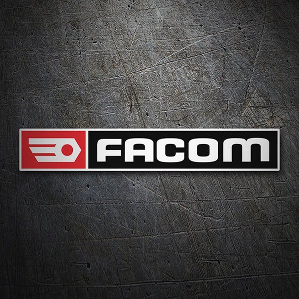 Autocollants: Logo Facom