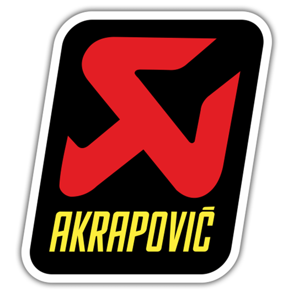 Autocollants: Logo Akrapovic