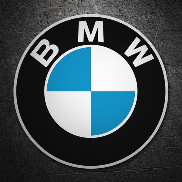 Autocollants: Emblème BMW Classique Rétro