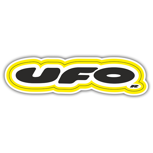 Autocollants: Logo UFO