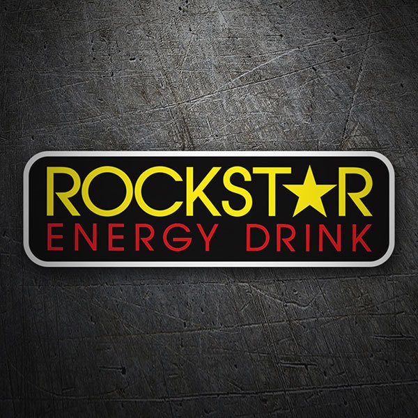 Autocollants: Logo Rockstar Energy Drink
