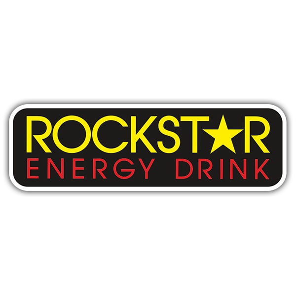Autocollants: Logo Rockstar Energy Drink