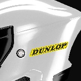 Autocollants: Dunlop Tyres 3