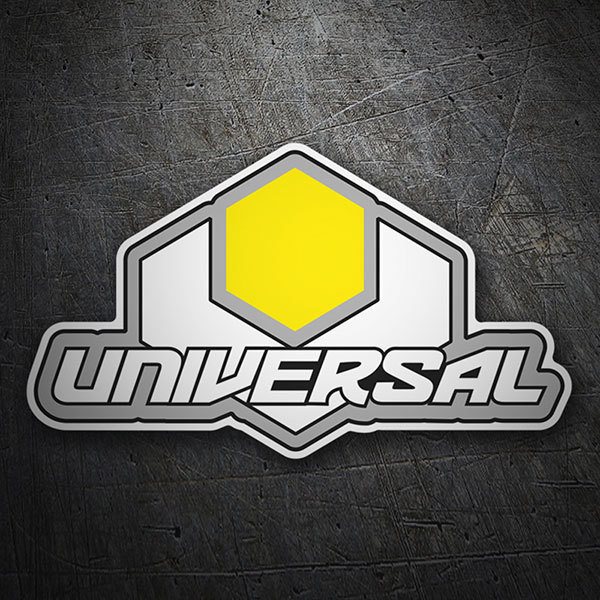 Autocollants: Universal moto