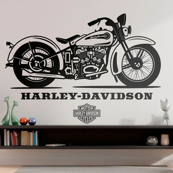 Stickers muraux: Harley Davidson DAH Hillclimbe