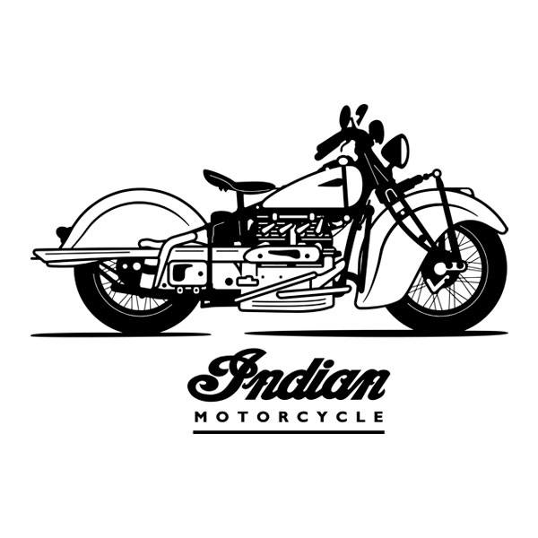 Stickers muraux: Indian Motorcycle Scout Sixty