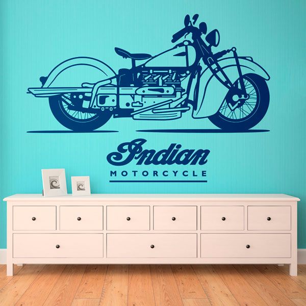 Stickers muraux: Indian Motorcycle Scout Sixty
