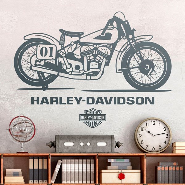 Stickers muraux: Harley Davidson WLDR-1941