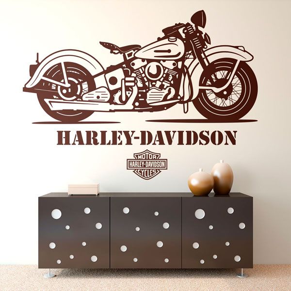 Stickers muraux: Harley Davidson Big Twins