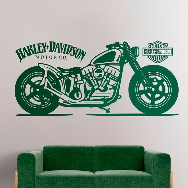 Stickers muraux: Harley Davidson Motor CO