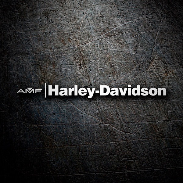 Autocollants: Harley Davidson AMF